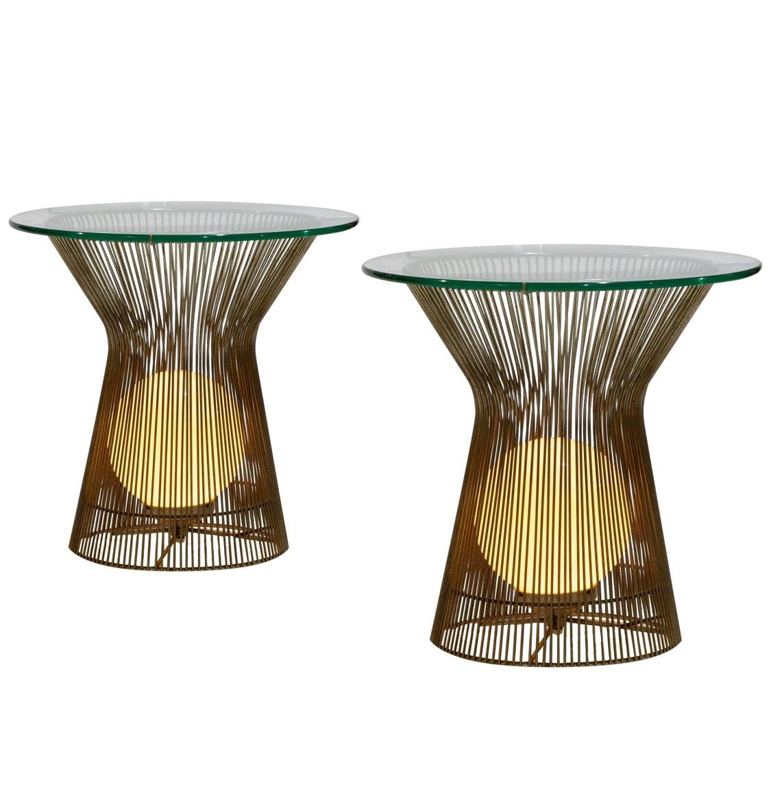 glowing lamp