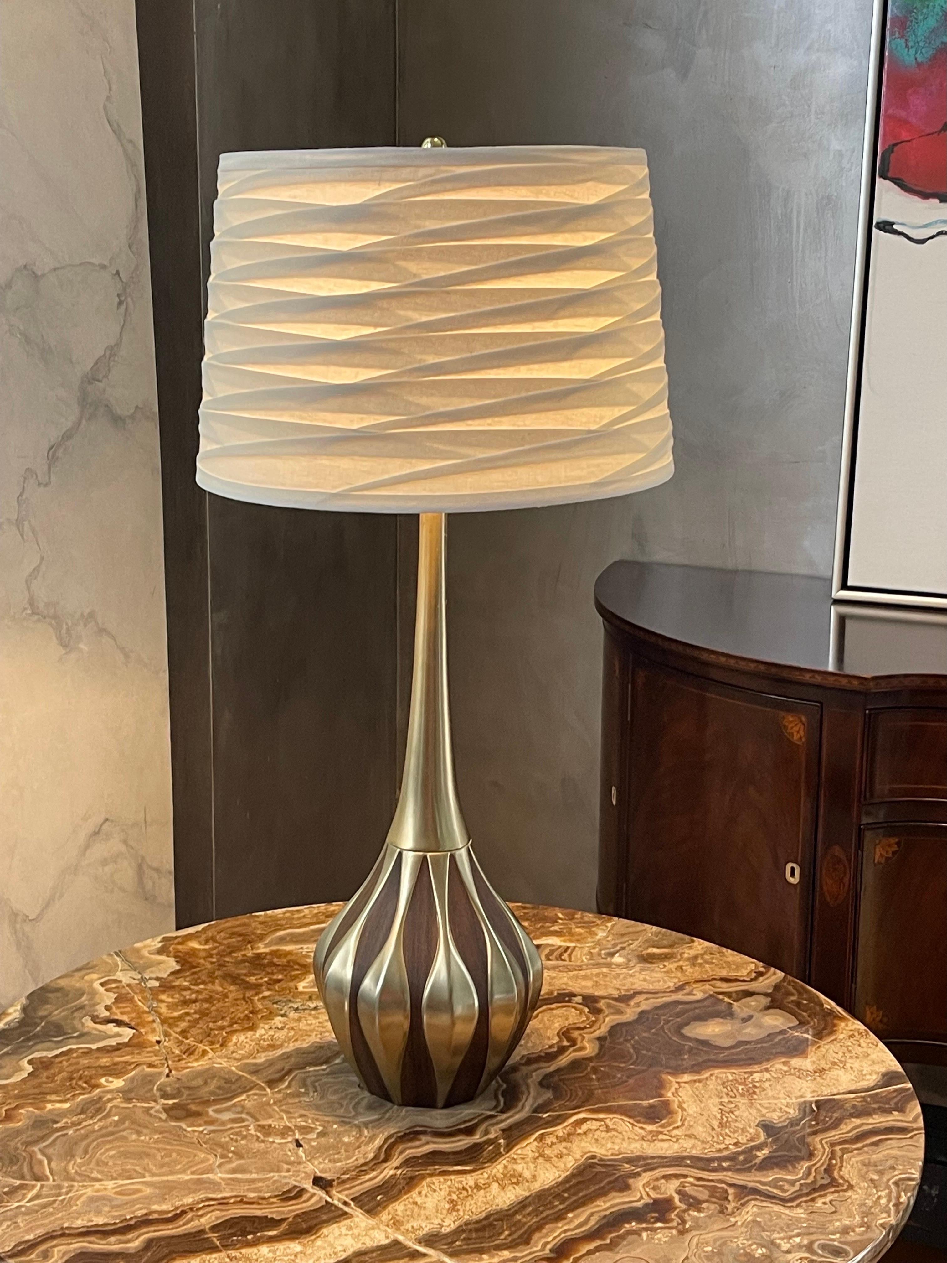 American Laurel Lamp, Mid-Century Modern
