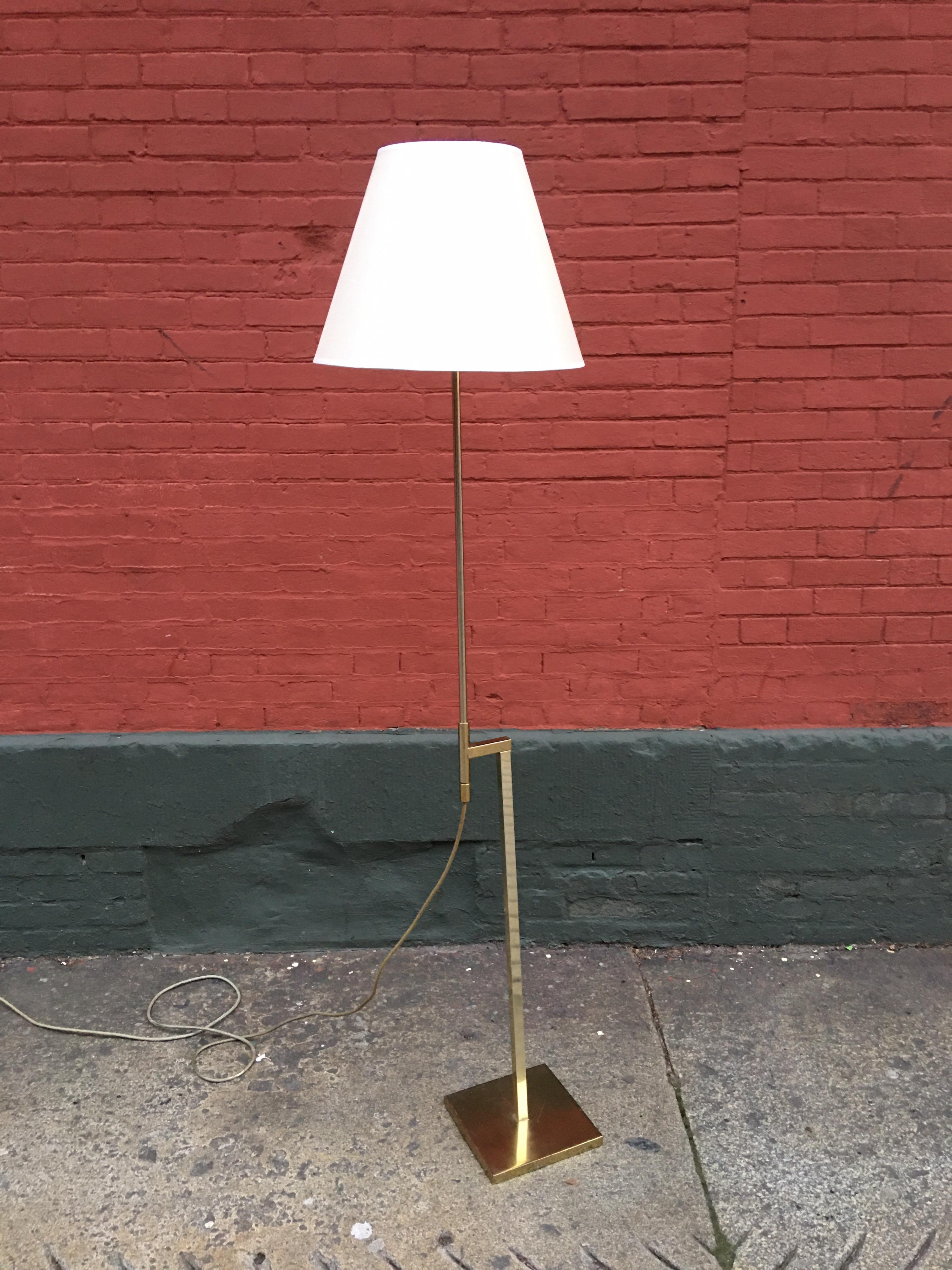 Mid-Century Modern Laurel Lighting Adjustable Floor Lamp