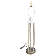 Laurel Lighting Chrome Table Lamp Mid-Century Modern Hollywood Regency