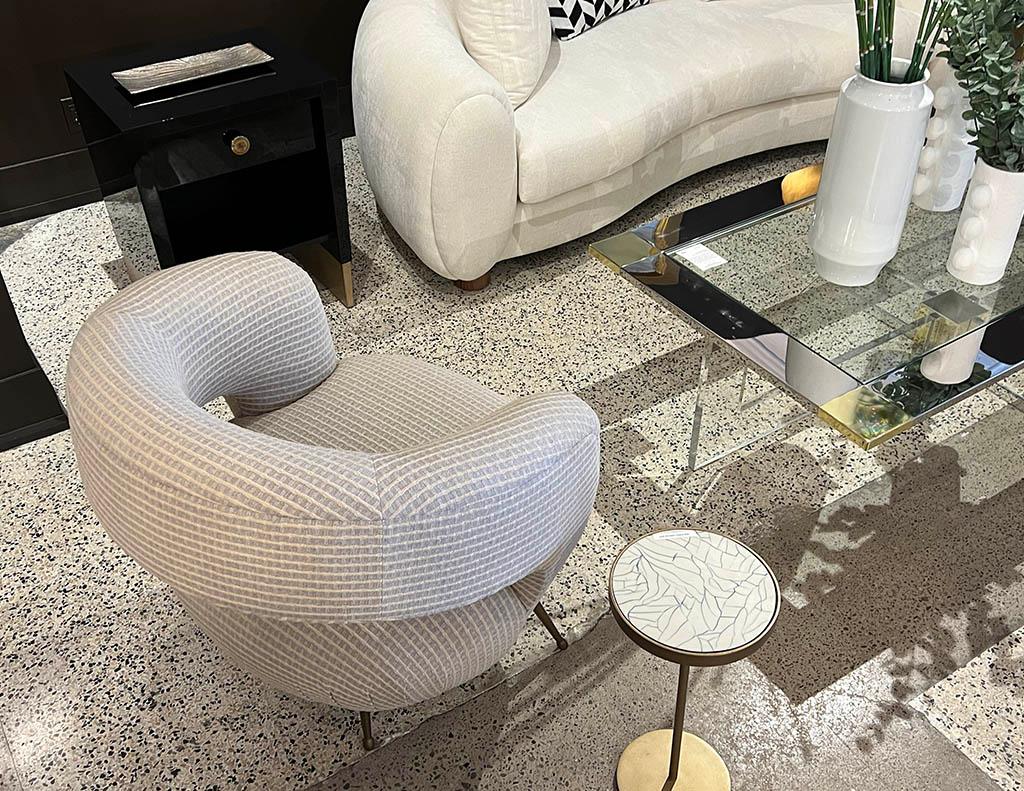 Laurel Lounge Chair by Kelly Wearstler im Zustand „Gut“ im Angebot in North York, ON