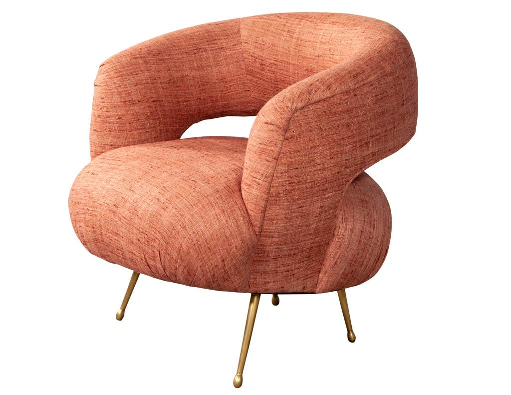 Modern Laurel Lounge Chair by Kelly Wearstler