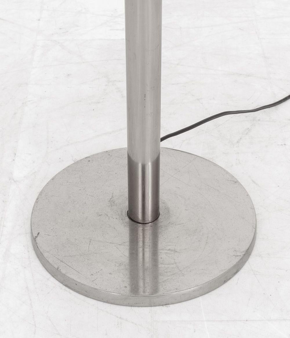 Laurel Mid-Century Chrome Torchiere Lamps, 2 In Good Condition For Sale In Astoria, NY