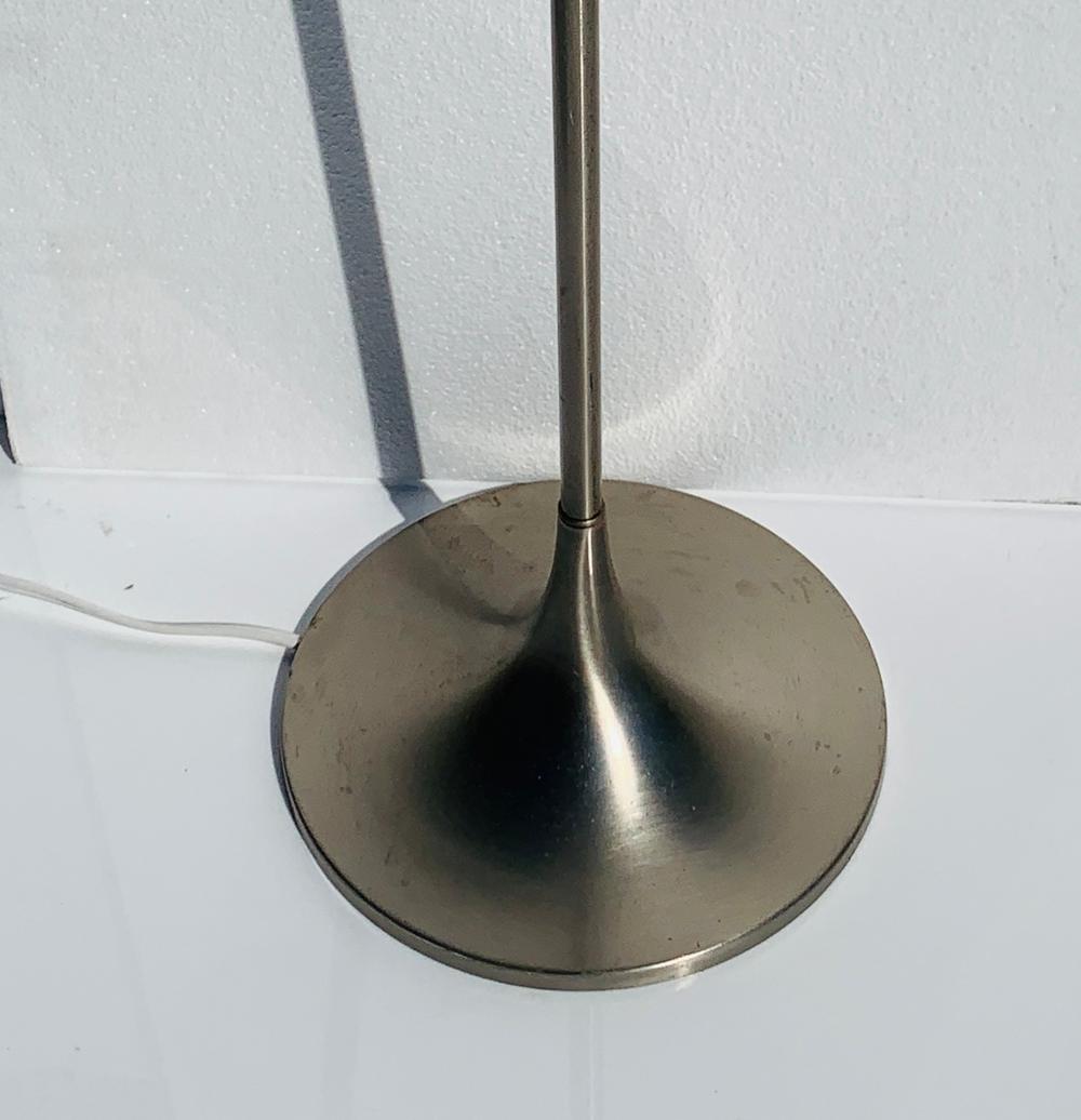 Plated Laurel Mushroom Floor Lamp in Polished Nickel