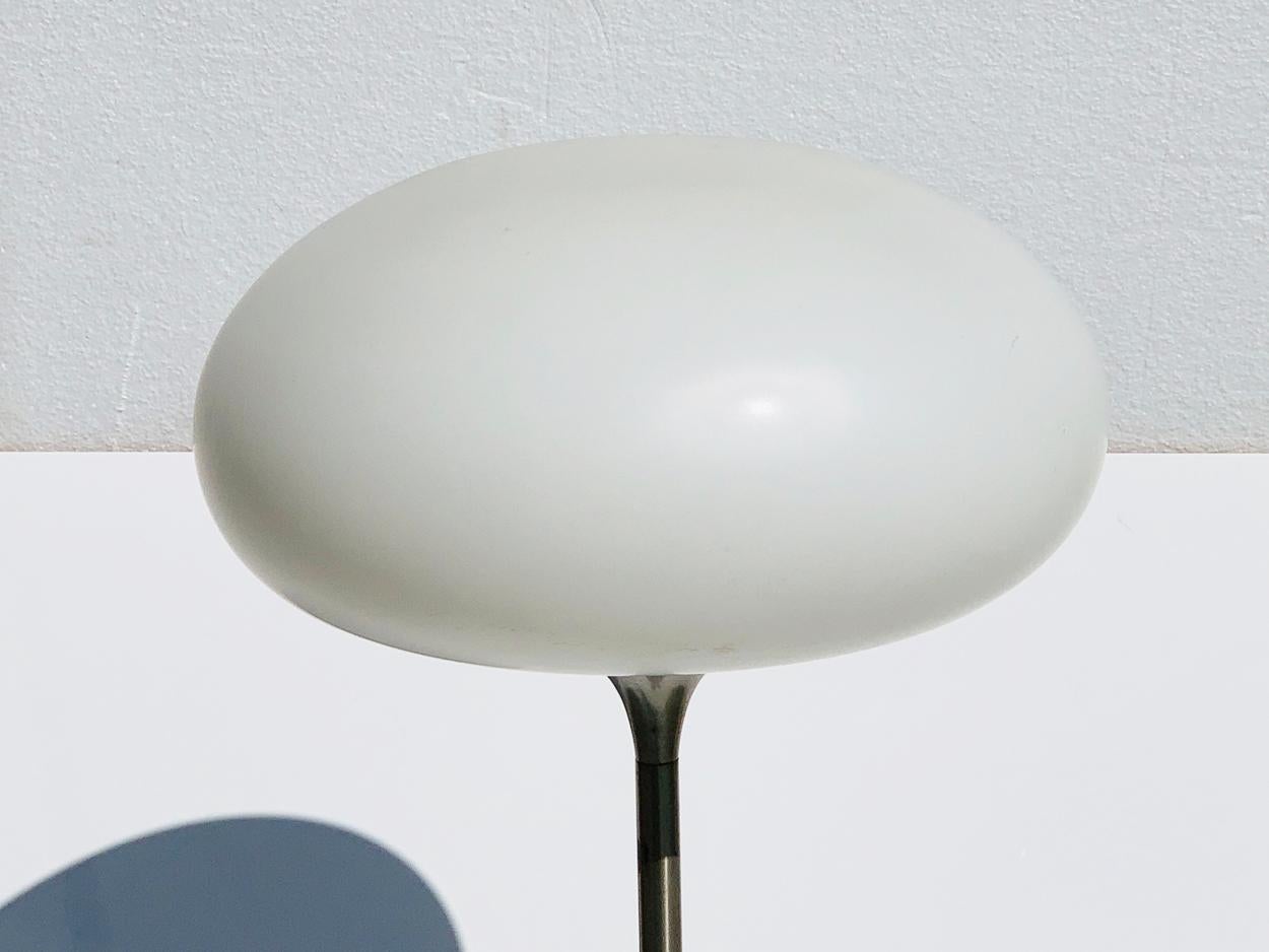 Laurel Mushroom Floor Lamp in Polished Nickel 1