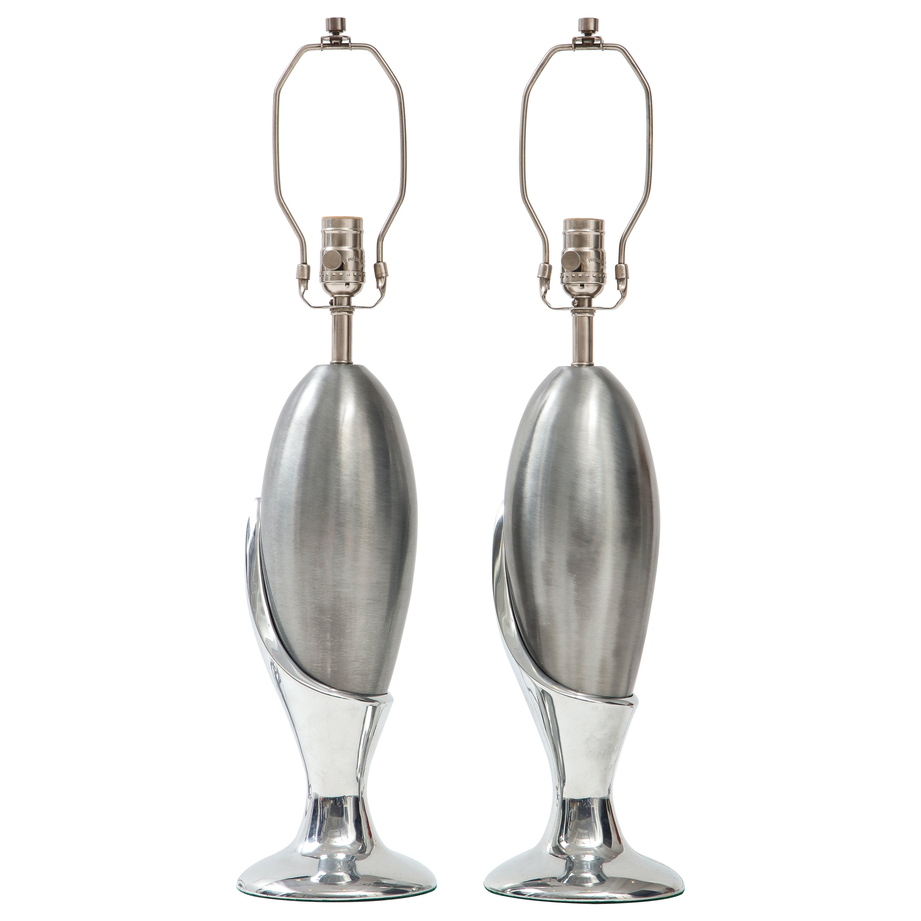 Laurel Nickel Flower Willow Bud Lamps