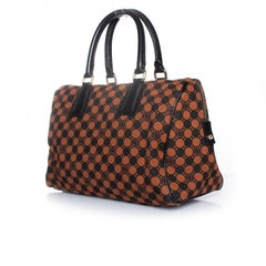 Laurel, patterned bowling canvas bag