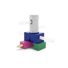 Laurel-Tischlampe (EU) 220 Volts, von Peter Shire für Memphis Milano Collection