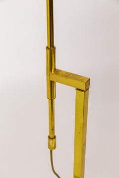 Laurel Telescoping Brass Floor Lamp