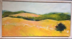 Open Fields, Mixed Media on Canvas