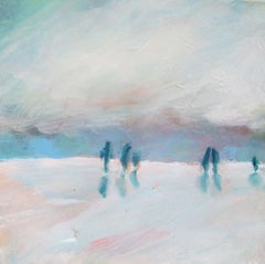 Beach, Painting, Oil on Canvas