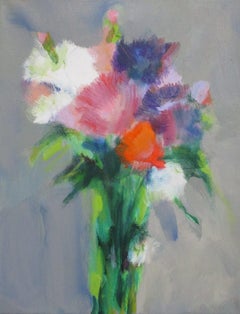 Flower Power, Painting, Oil on Canvas