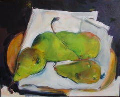 Pretty Pears, Painting, Oil on Canvas