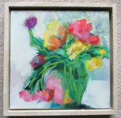 Spring has Sprung!, Painting, Oil on Canvas