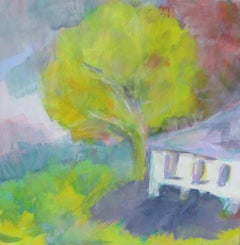 summer house, Painting, Oil on Canvas
