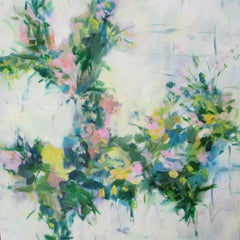 Wisteria, Painting, Oil on Canvas