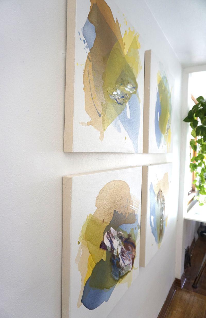 Canto 7 - Segeln, Herbstwind, Gemälde, Acryl auf Leinwand (Abstrakt), Painting, von Lauren Adams