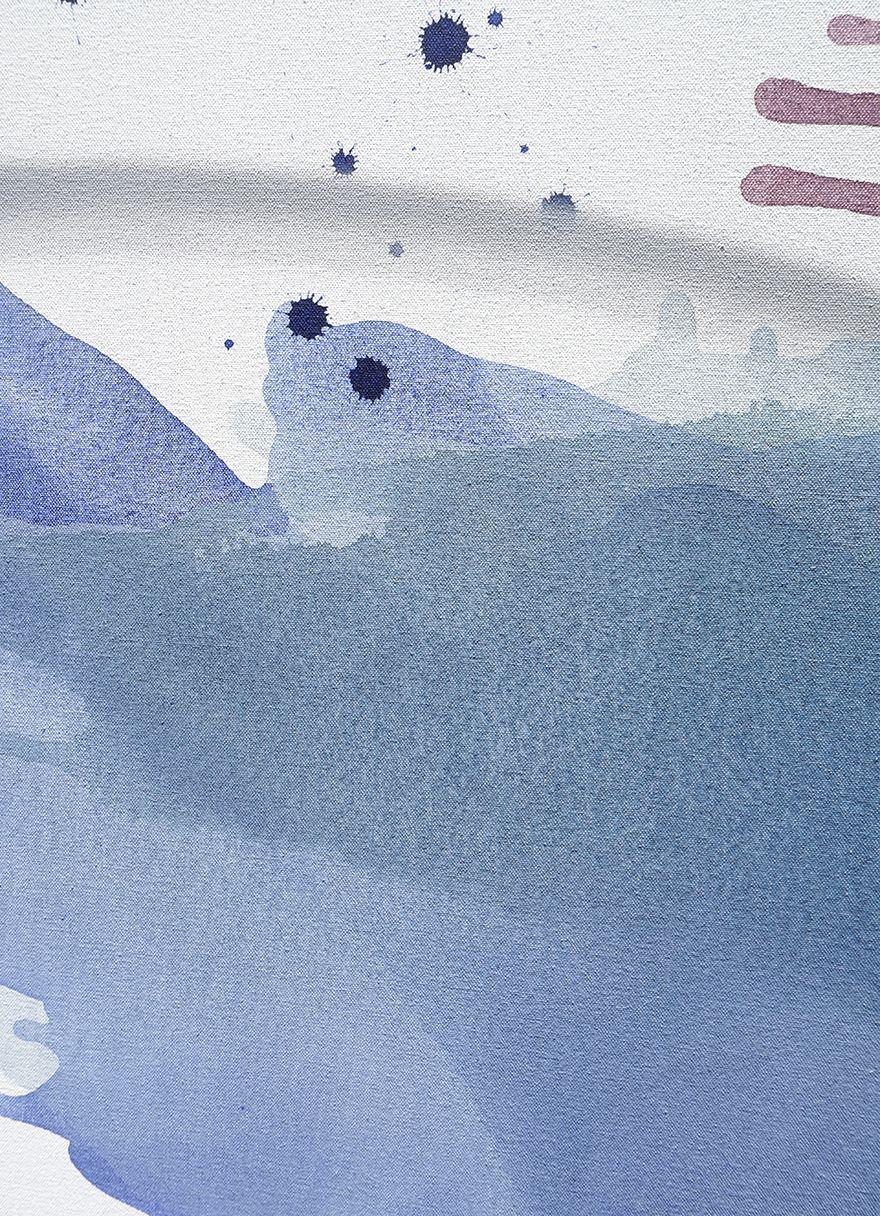 Earthward Mists, Painting, Acrylic on Canvas 3