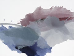 Earthward Mists, Painting, Acrylic on Canvas