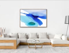 „Fog Bound Sea“, Gemälde, Acryl auf Leinwand