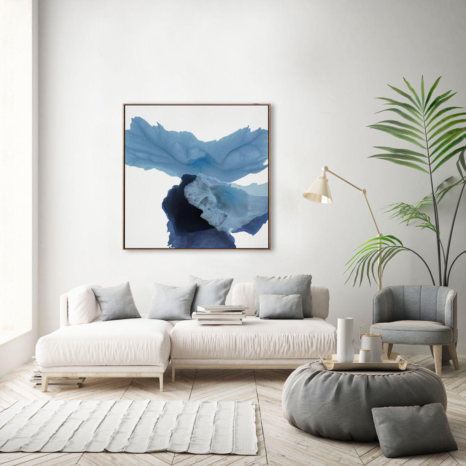 Lauren Adams - Horizon - Flowing Waters V, Painting, Acrylic on Canvas For  Sale at 1stDibs