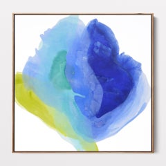Wolken und Wellen, Gemälde, Acryl auf Leinwand