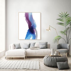 Sky Blue Water Vales, Painting, Acrylic on Canvas