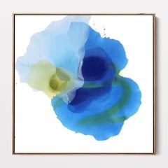 Still Blue Pools, Pittura, Acrilico su tela