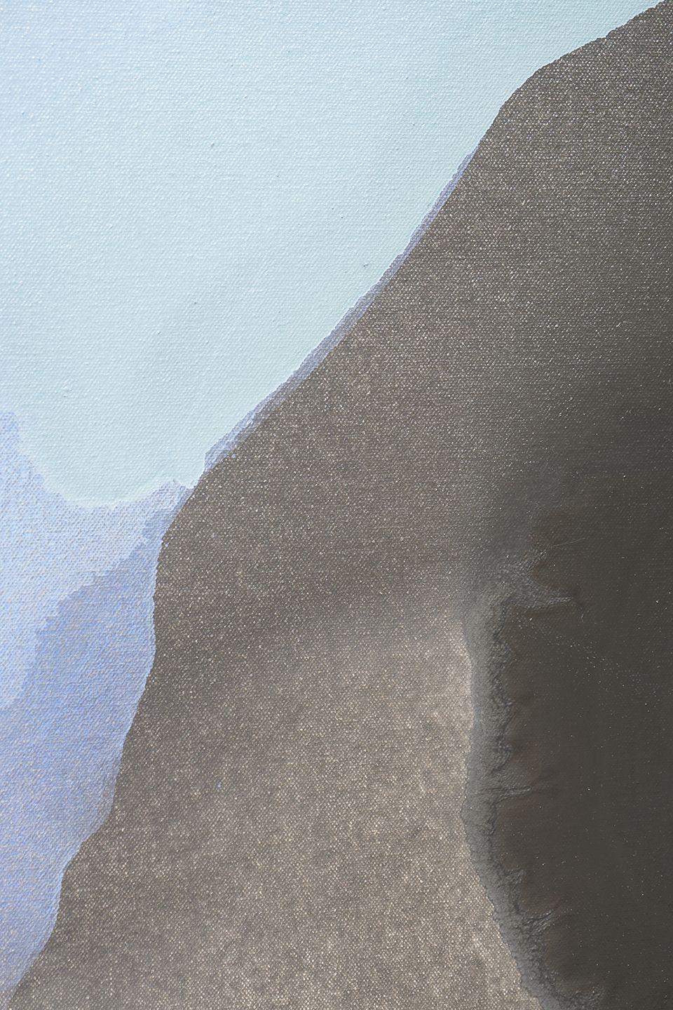Winteraquarelle, Gemälde, Acryl auf Leinwand (Abstrakt), Painting, von Lauren Adams