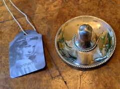 Lauren Bacall Ring Holder Sterling Silver Hat Form Legendary Hollywood Actress