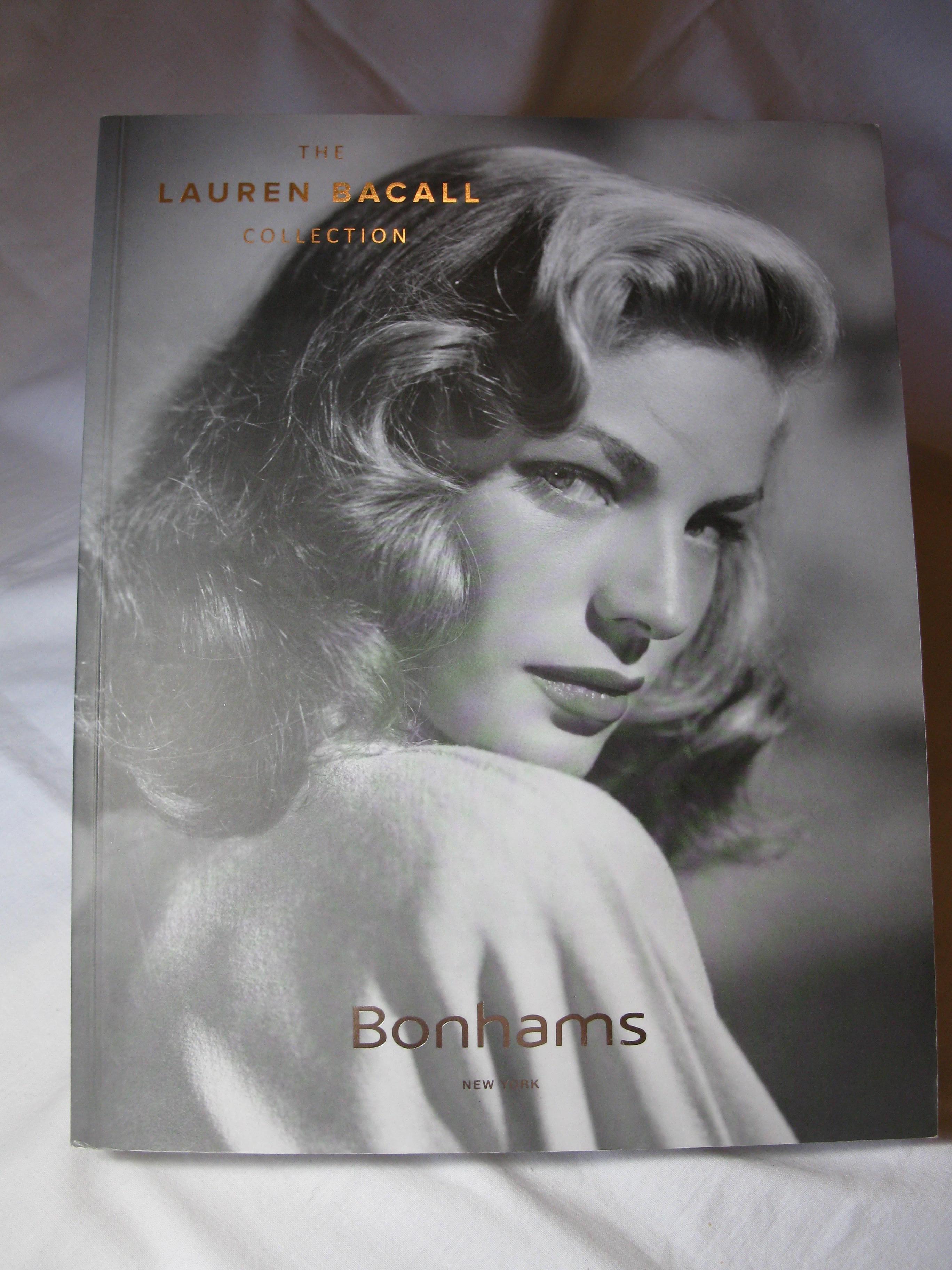 Lauren Bacall, Ringhalterung in Hutform aus Sterlingsilber, legendäre Hollywood-Darstellerin 3
