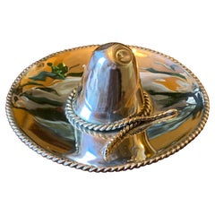 Lauren Bacall Ring Holder Sterling Silver Hat Form Legendary Hollywood Actress