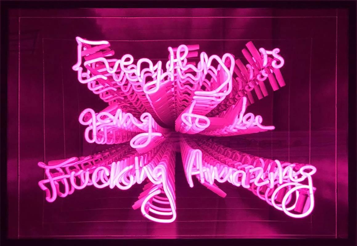 Fucking Amazing : Infinity - Mixed Media Art by Lauren Baker