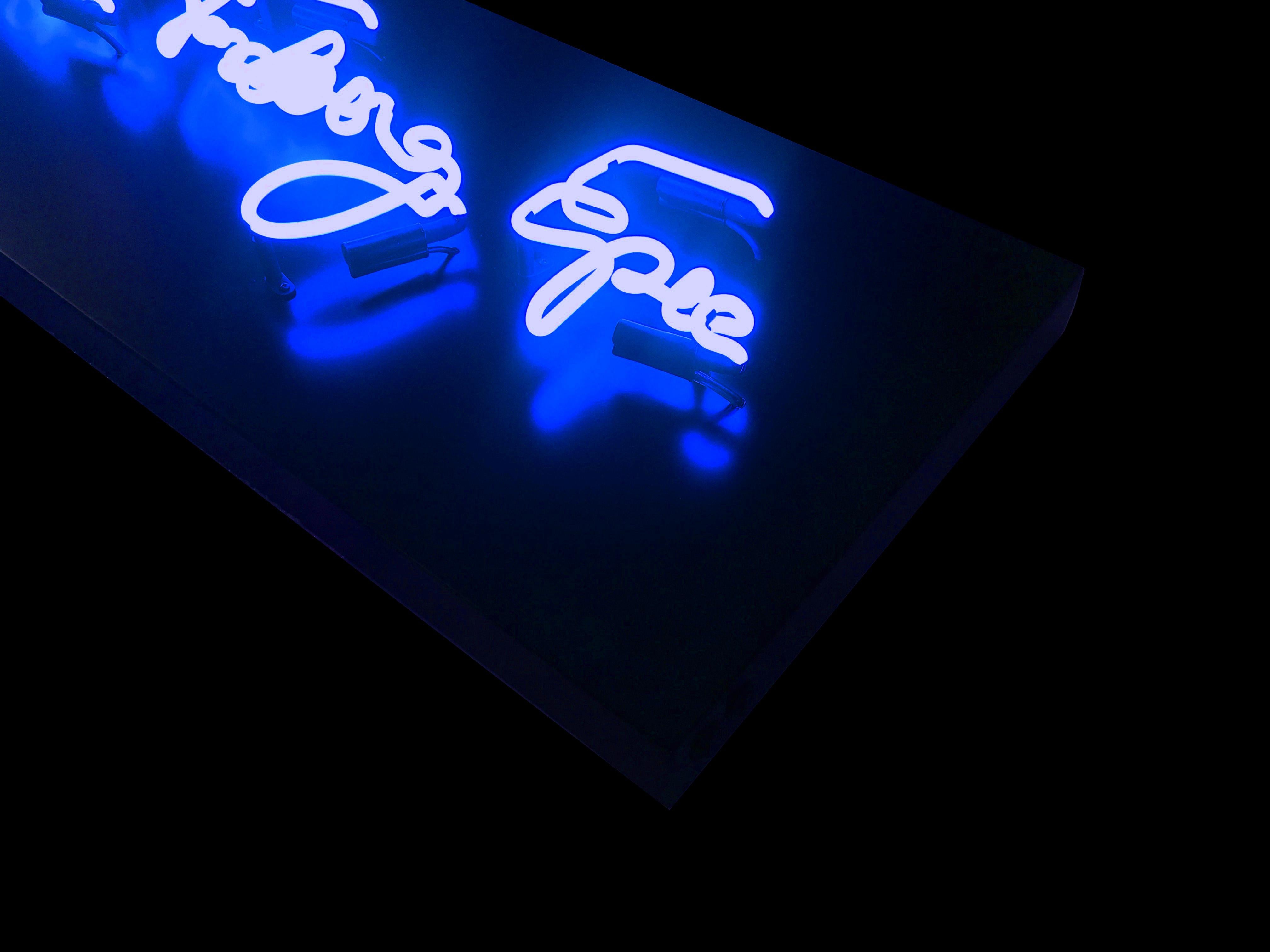 Today is Going to be Fucking Epic - Neon Artwork by Lauren Baker For Sale 1