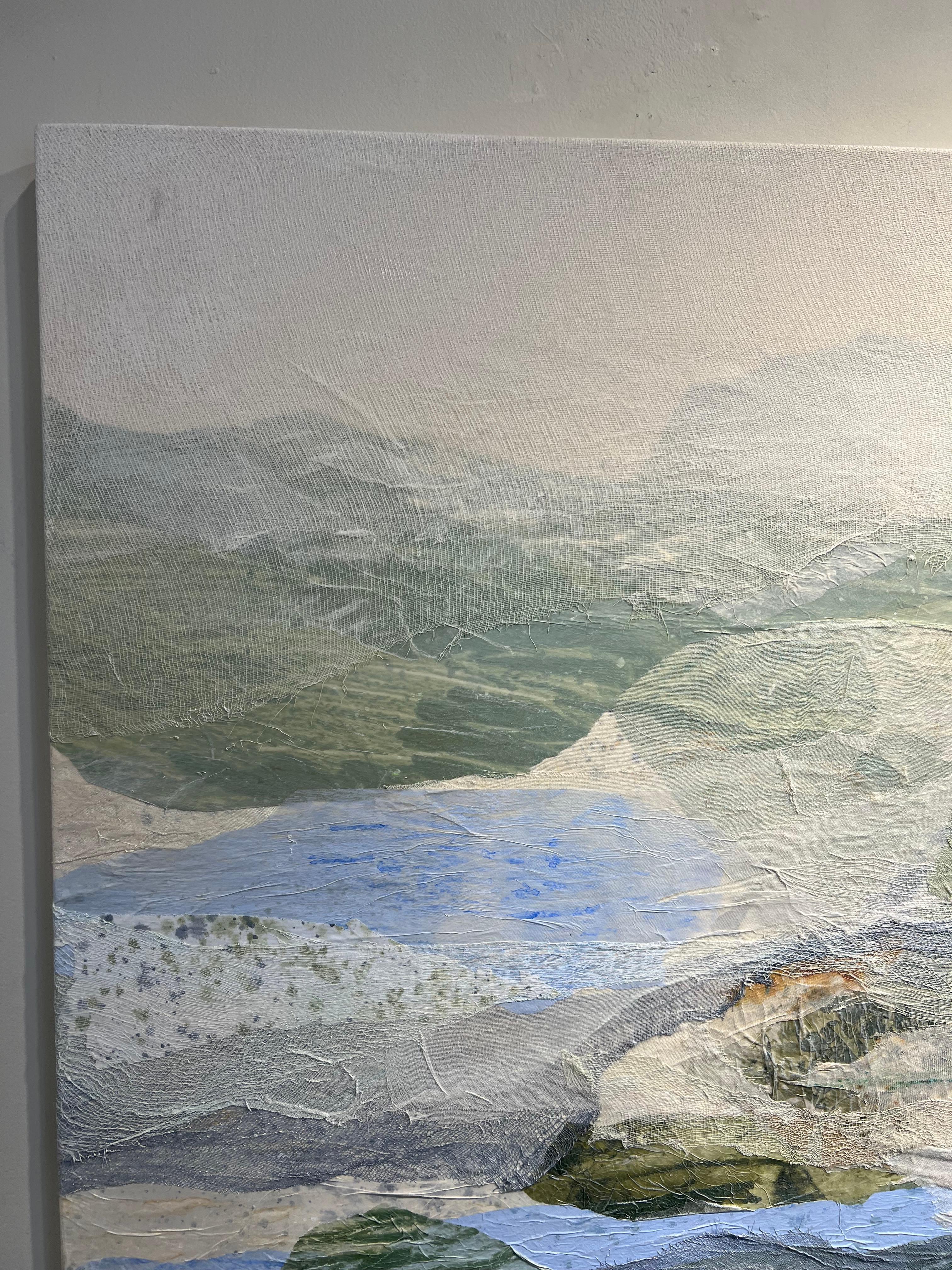 Pioggia in Piemonte - Painting Contemporaneo di Lauren Betty