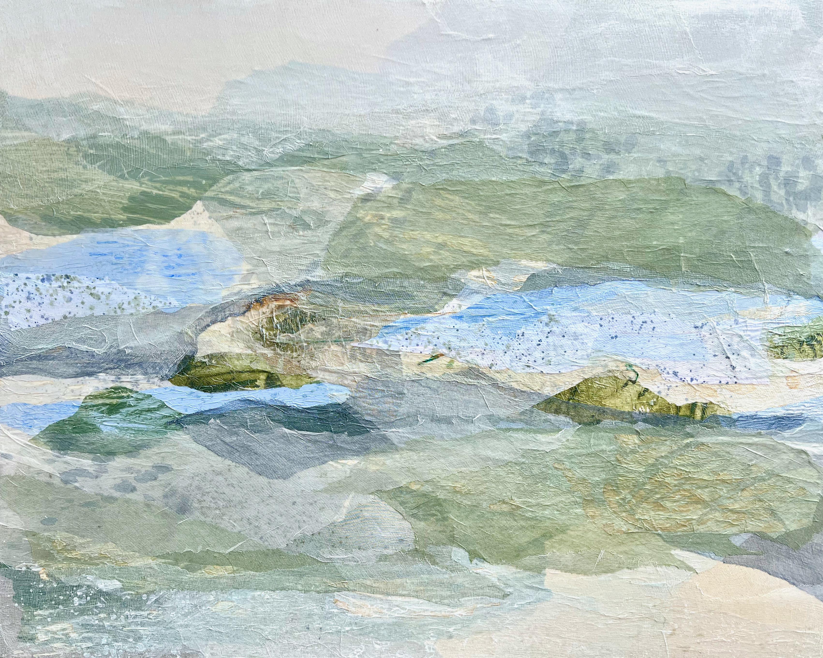 Lauren Betty Abstract Painting - Piedmont Rain