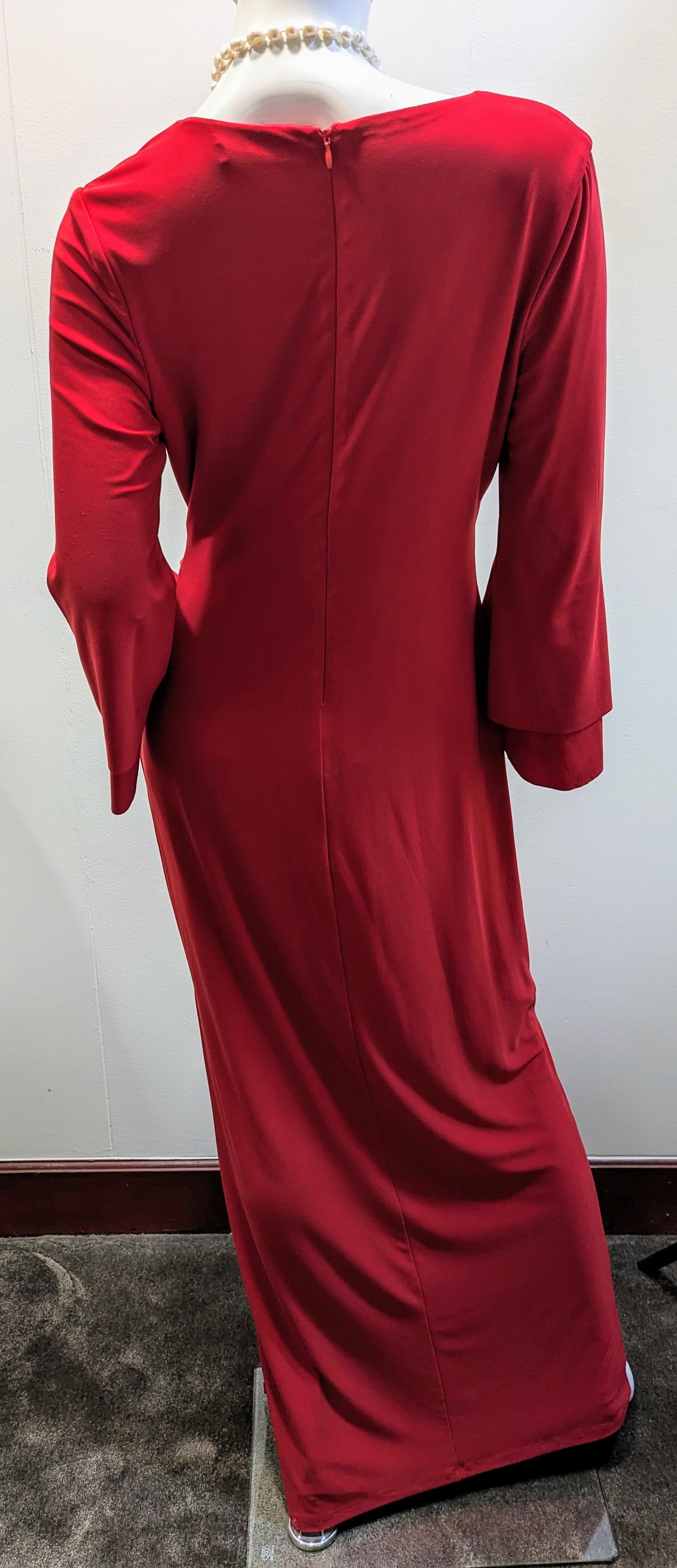 Rosso Vestito da sera rosso di Ralph Lauren in vendita