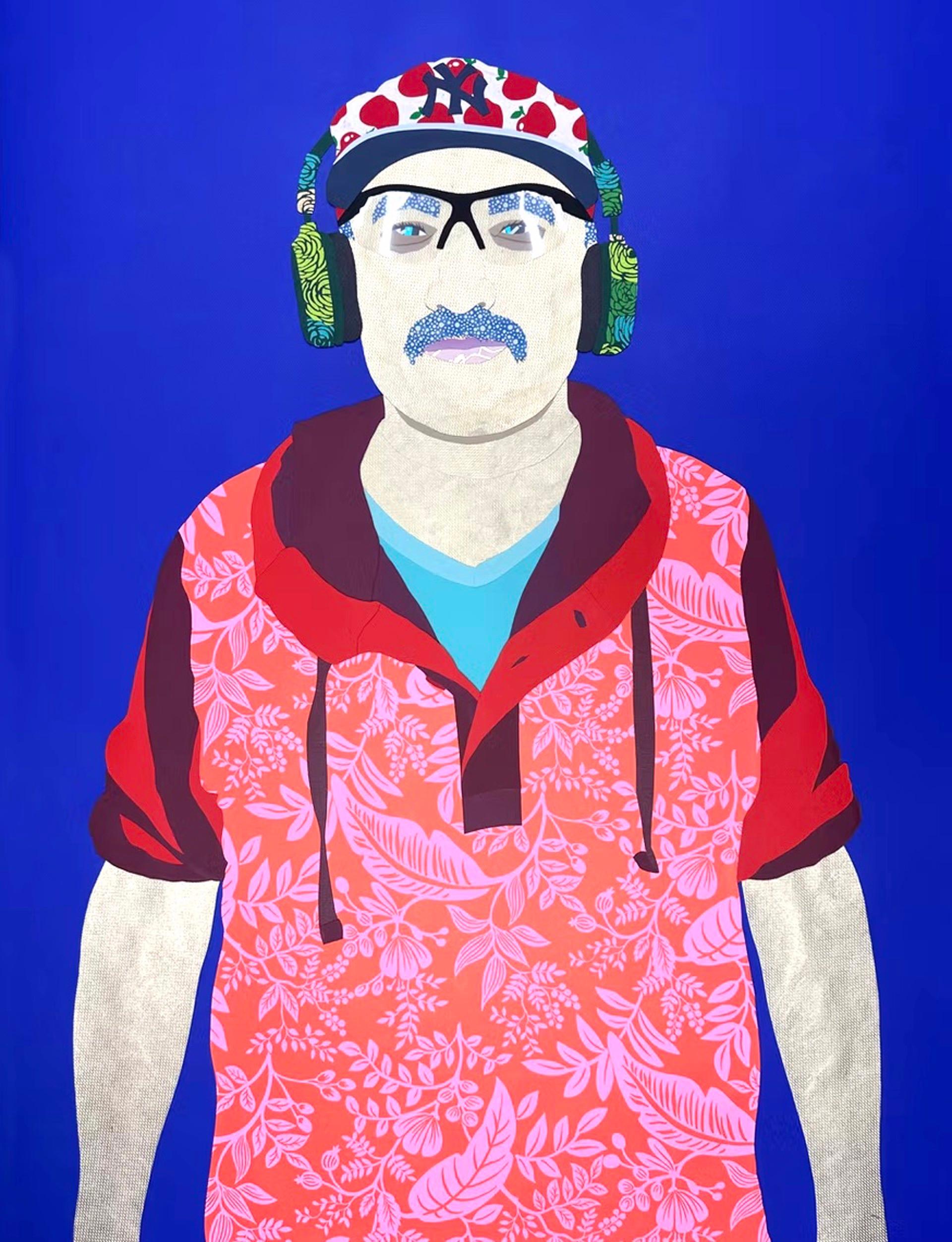 Hector - Mixed Media Art de Lauren Camara