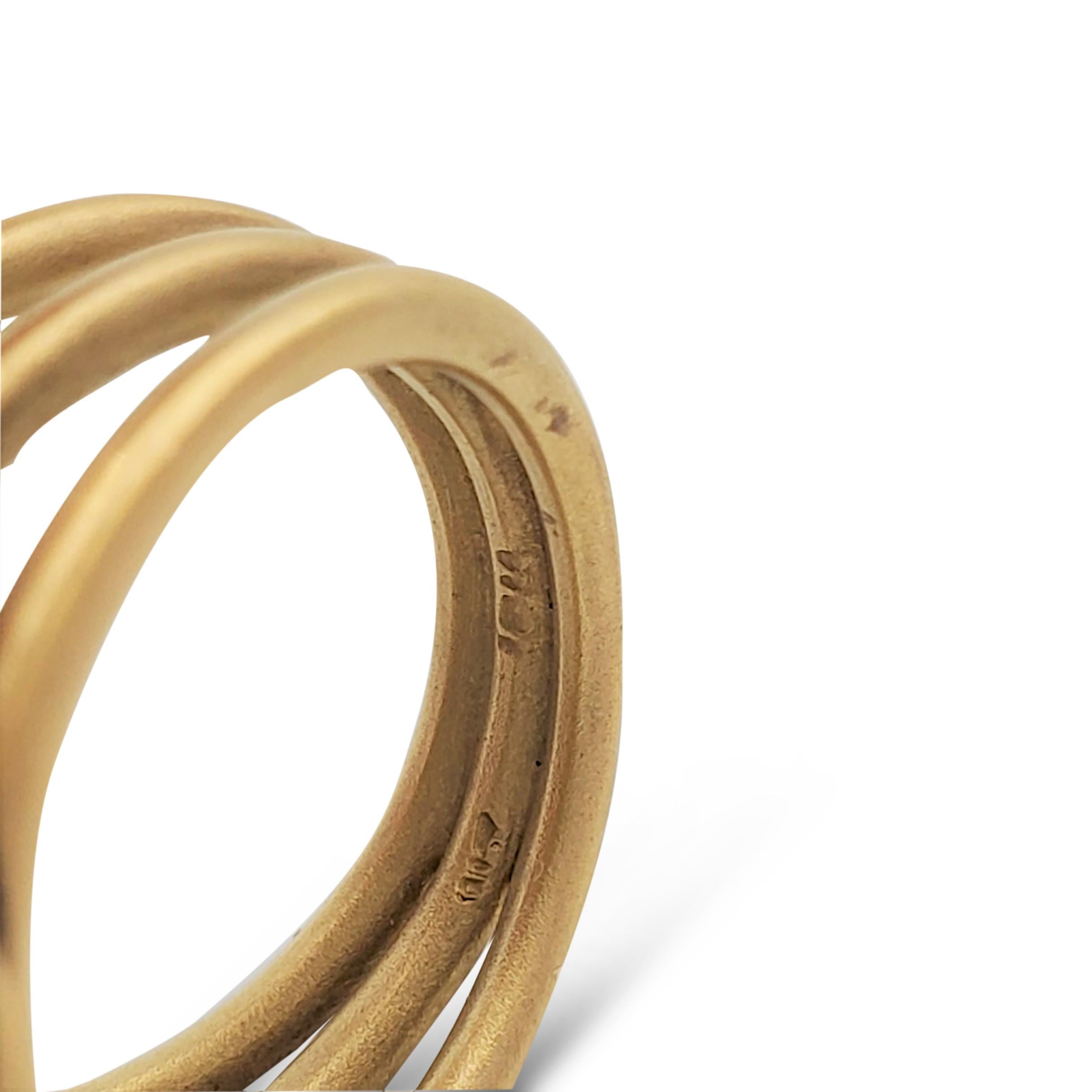 Women's Lauren K. Yellow Gold Chrysoprase and Diamond Ring