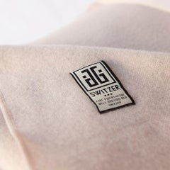 Lauren Lambswool Champagne Decke:: Queen