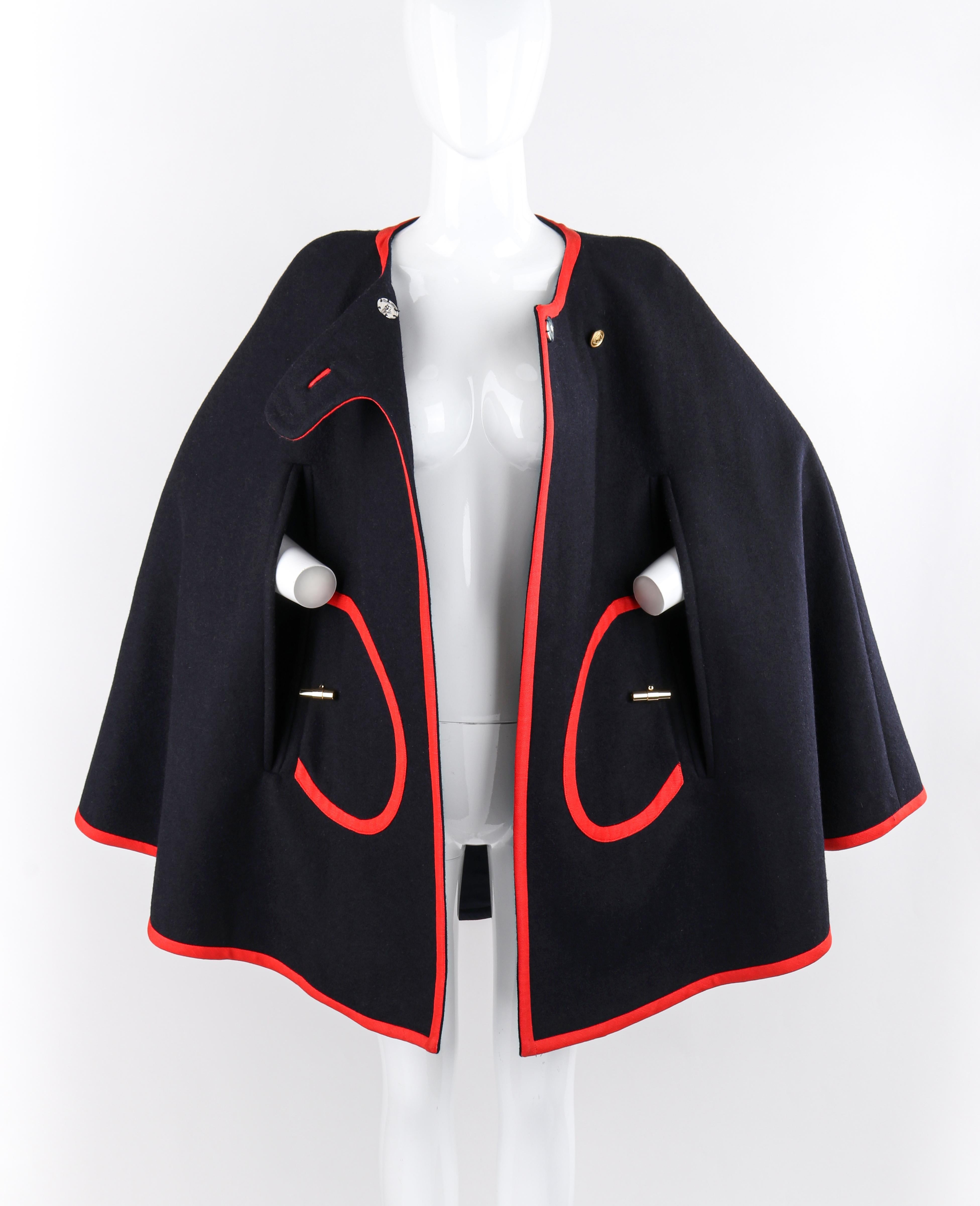 military cape coat