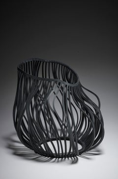 Lauren Nauman " Black22 " scultura in porcellana unica, 2020