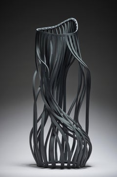 Lauren Nauman " Black52 " sculpture unique en porcelaine, 2019