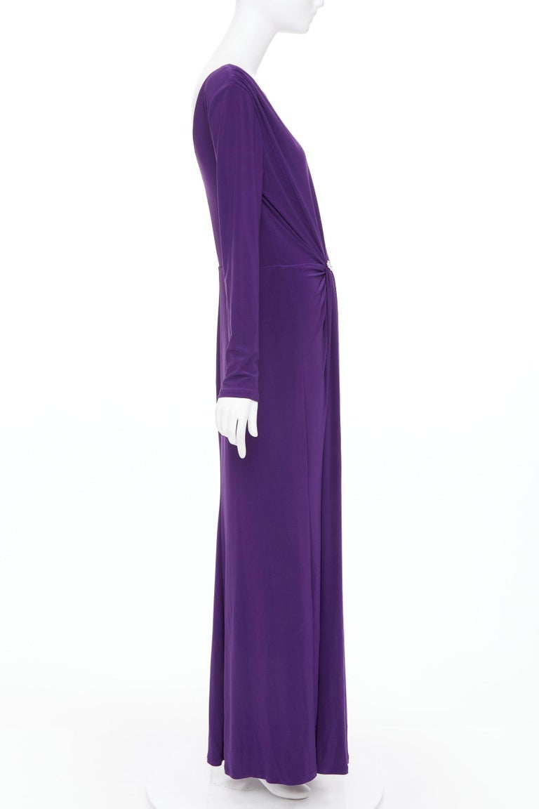 purple grecian dress Evangeline Mauve Grecian Evening Gown Hello Curve