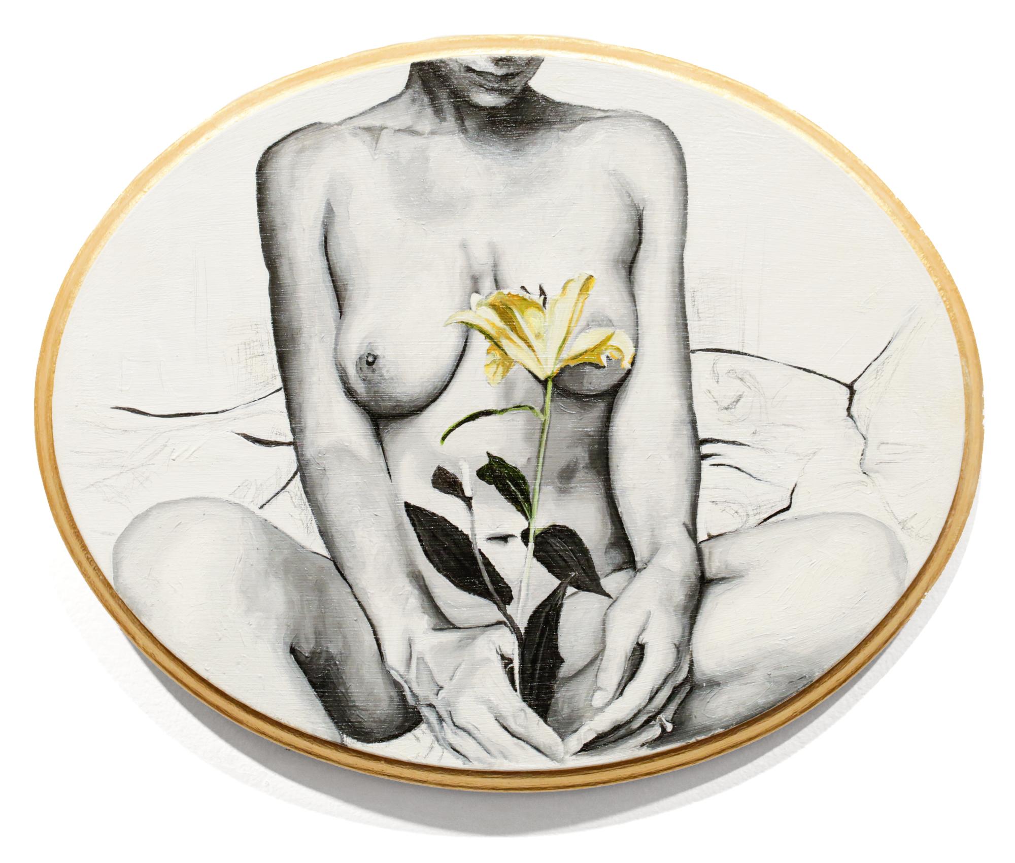 Lauren Rinaldi Nude Painting - Gratitude
