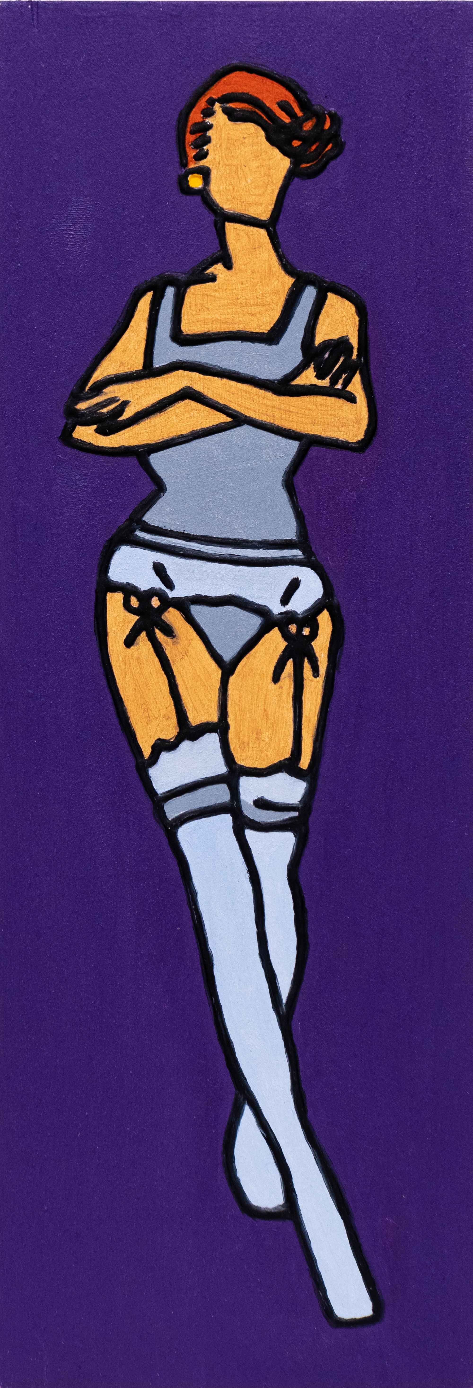 Piastra di casa 10 - Painting Contemporaneo di Lauren Rinaldi