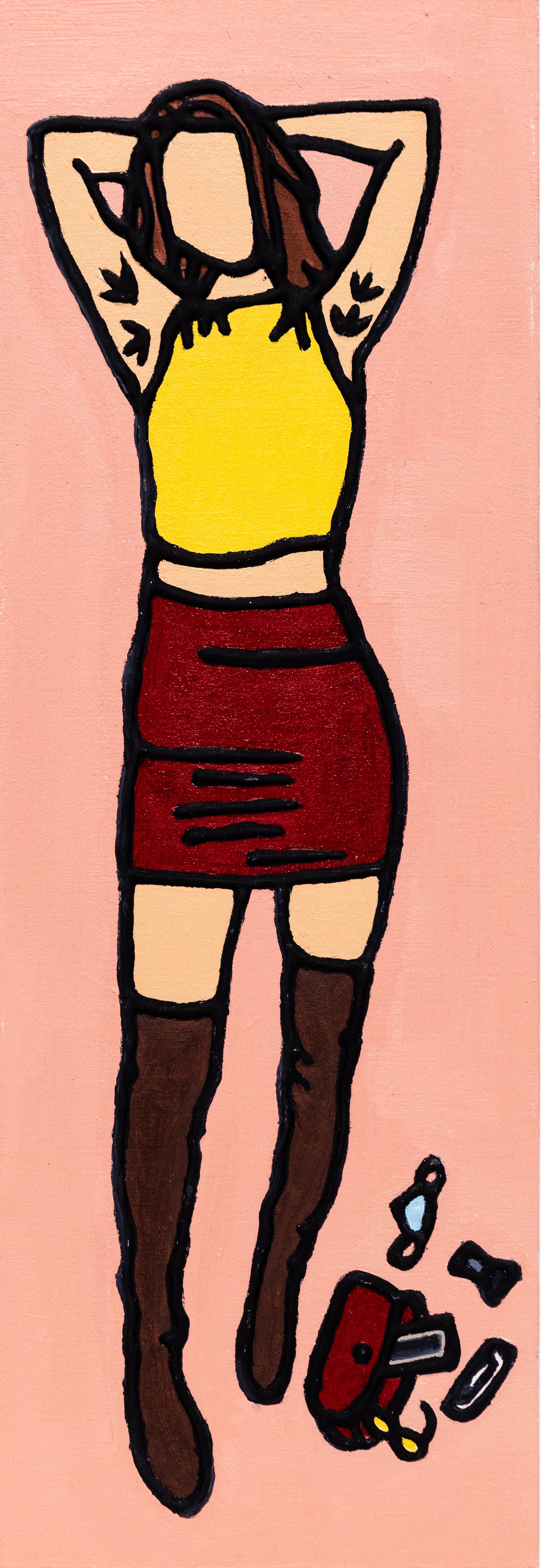 Piastra di casa 3 - Painting di Lauren Rinaldi