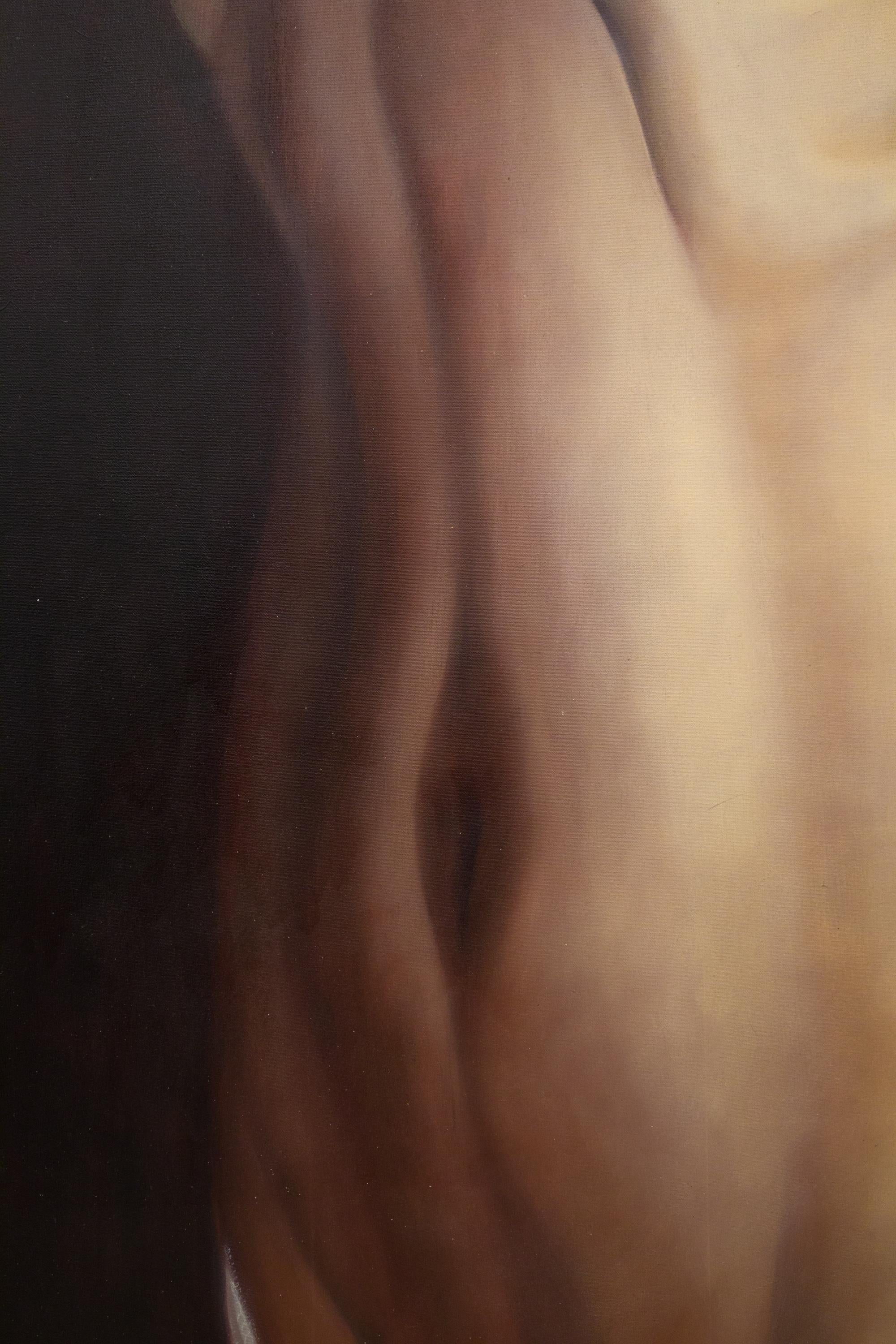 Lauren Rinaldi „Making Space“, Ölgemälde, figurativ, nackt im Angebot 4