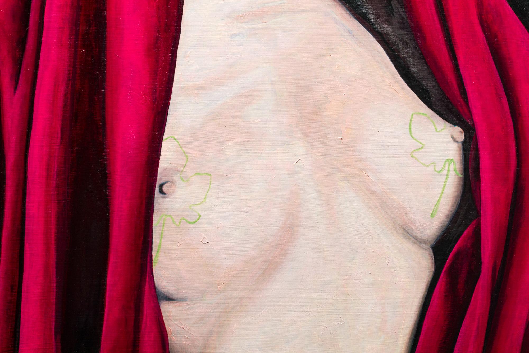 This female nude piece titled 