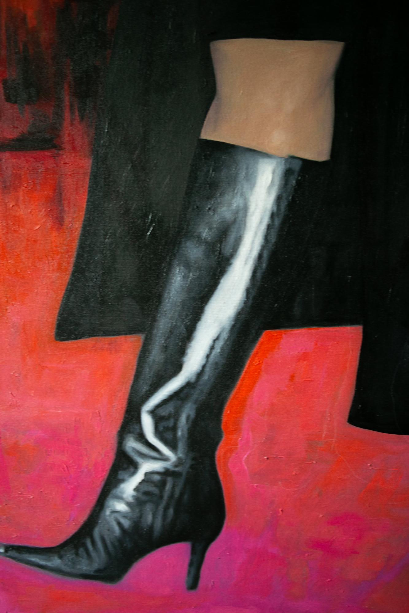 Questo quadro figurativo intitolato 